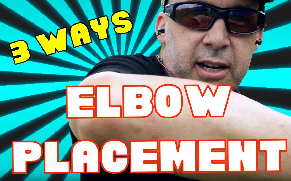 The 3 ways to place your elbows when shooting