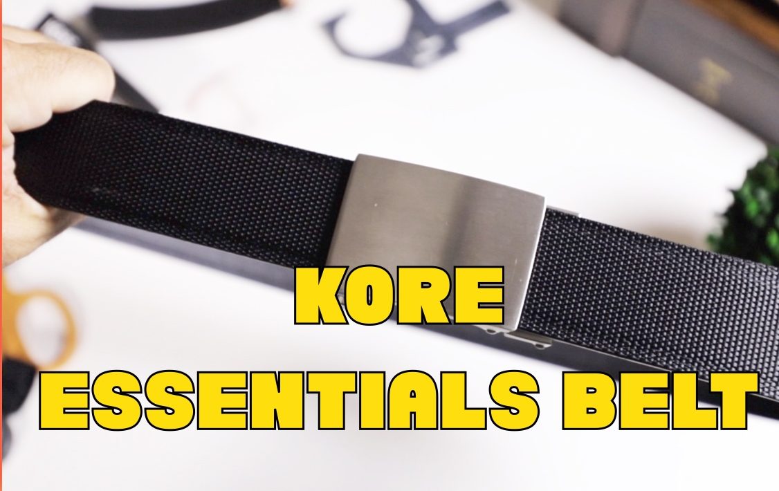 Is this a good EDC belt? Kore Essentials X4 Gun Belt